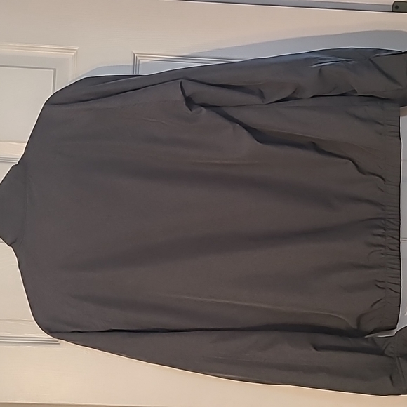 STAFFORD MENS "GRAY HEATHER"  ZIPPERED JACKET SIZE MEDIUM REGULAR FIT - Picture 10 of 11